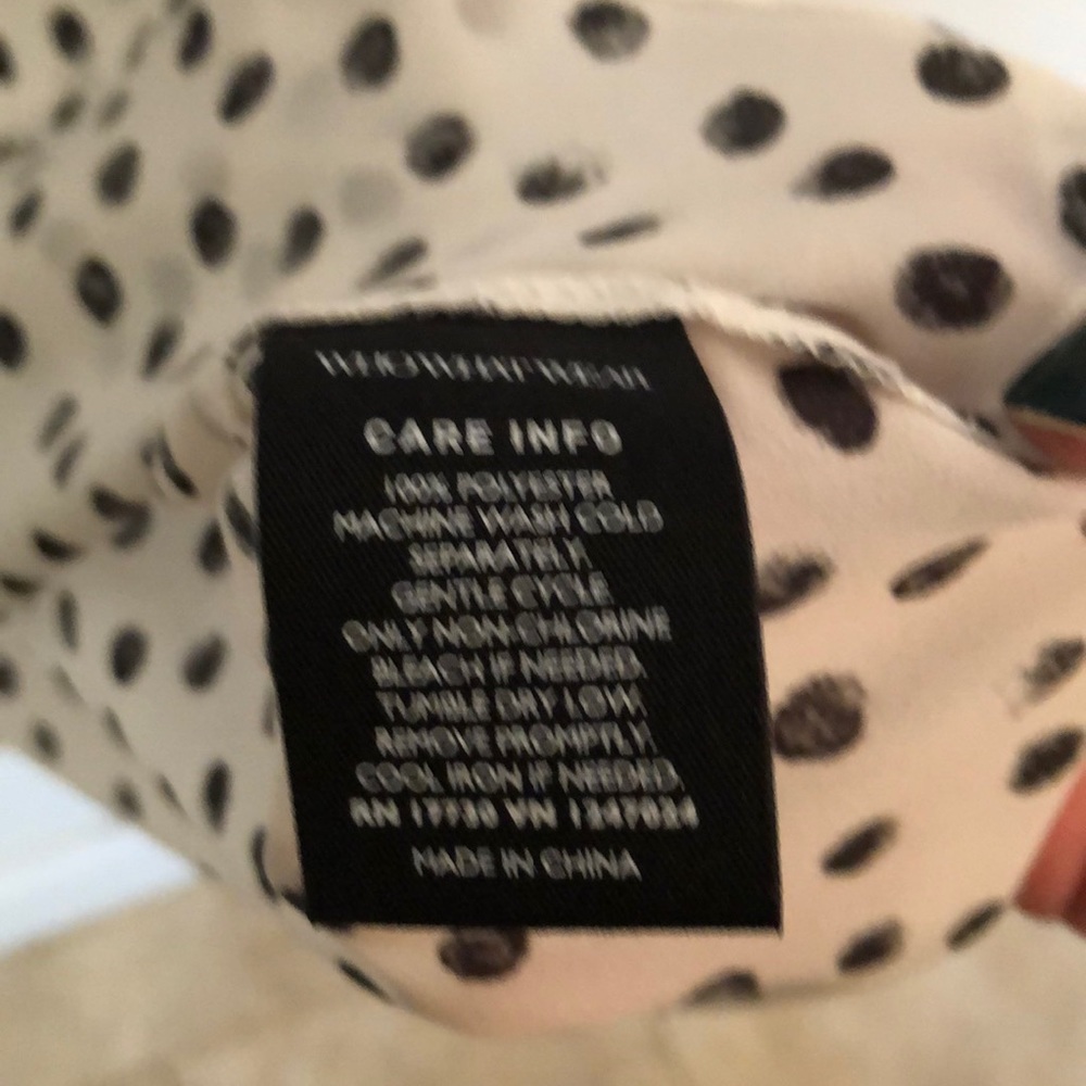 Polka dot button down - Picture 5 of 5